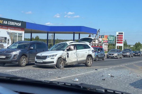 В Сыктывкаре произошло ДТП с участием пассажирского автобуса
