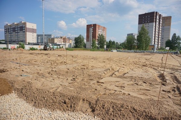 В Сыктывкаре продолжается строительство скейт-парка