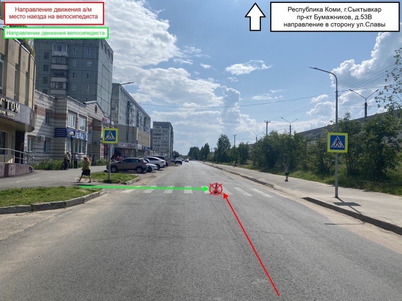 В Сыктывкаре и Печоре получили травмы два несовершеннолетних велосипедиста