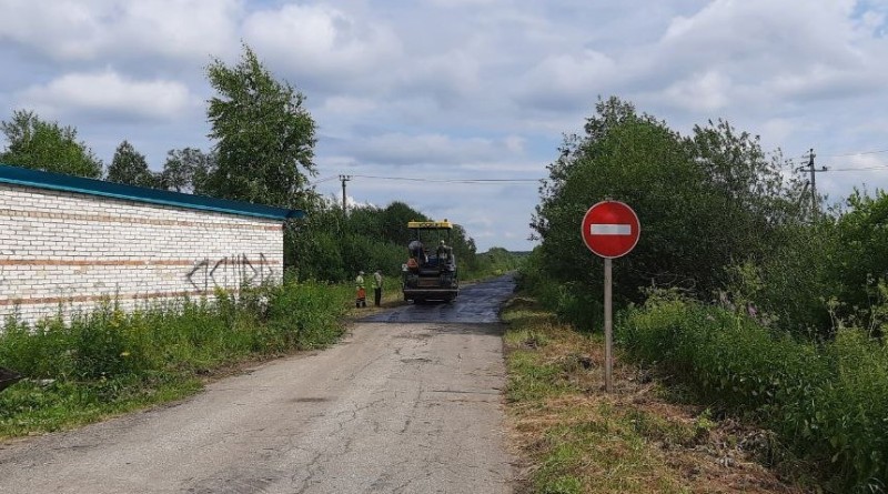 В Емве началось обустройство лыжероллерной трассы