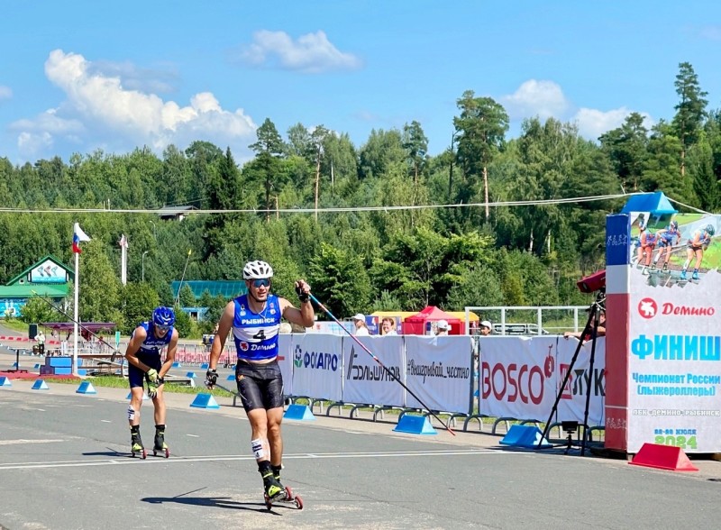 Кирилл Кочегаров из Коми завоевал второе серебро чемпионата России по лыжероллерам