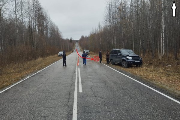 В Троицко-Печорском районе водитель не справилась с управлением авто и съехала в кювет