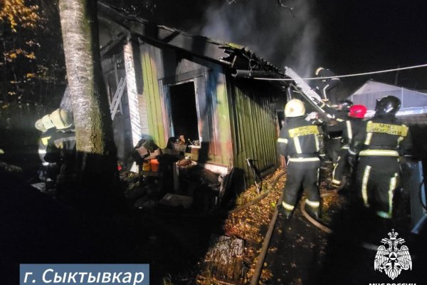 На пожаре по ул.Папанина в Сыктывкаре погиб мужчина 