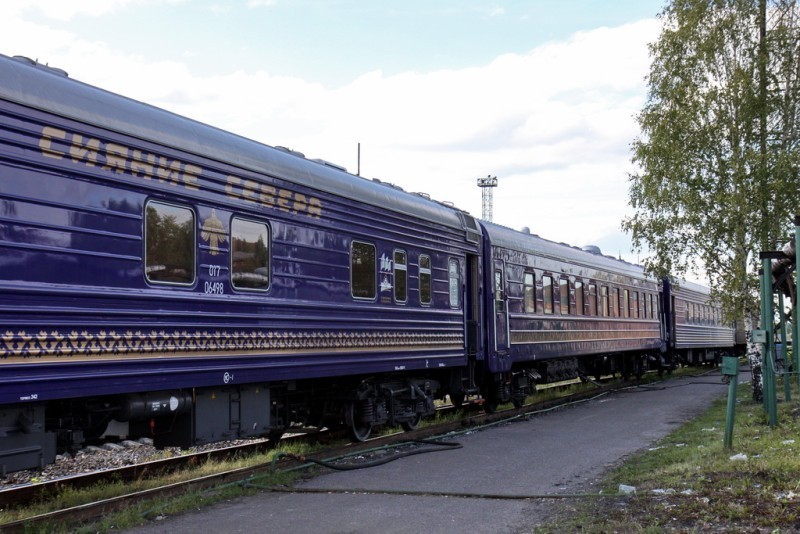 Вагоны "Сияние Севера" продолжат курсировать в составе других поездов 