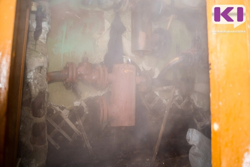 В местечке Ачим в Емве восстанавливают теплоснабжение 