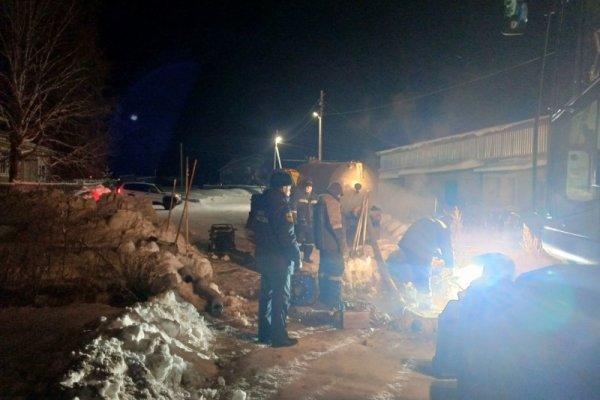 В дома и на соцобъекты м.Ачим в Княжпогостском районе подали тепло