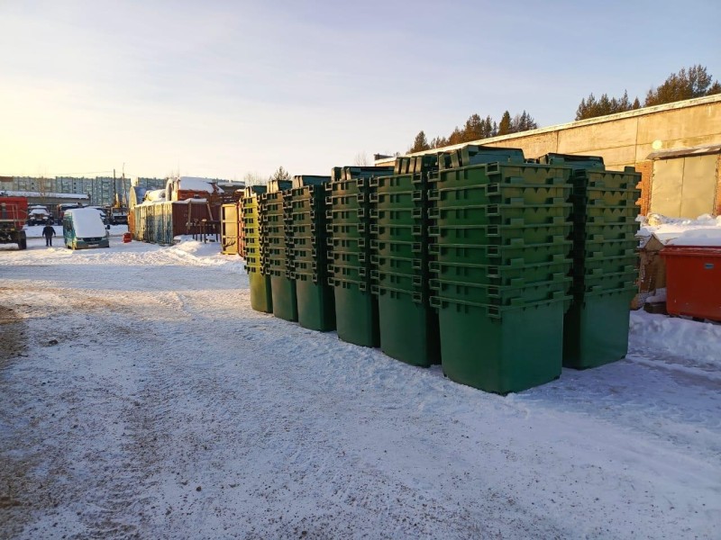 Троицко-Печорский район получит новые мусорные контейнеры