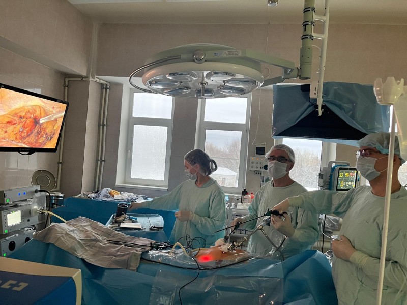 В Коми республиканской клинический больнице провели редкую операцию

