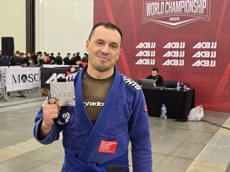 Ухтинец  завоевал серебро на чемпионате мира по бразильскому джиу-джитсу в Санкт-Петербурге