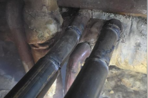 Работы по ремонту коллектора отопления в доме по Булгаковой в Печоре завершены