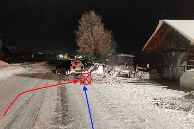 В Ижемском районе в ДТП пострадал нетрезвый водитель "немца" 