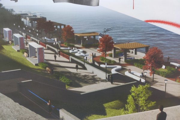 В Колледже искусств Коми показали дизайн-проект реставрации заброшенного пирса в Сыктывкаре 