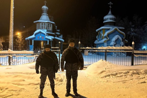 В Коми росгвардейцы обеспечили безопасность в период празднования Рождества Христова 