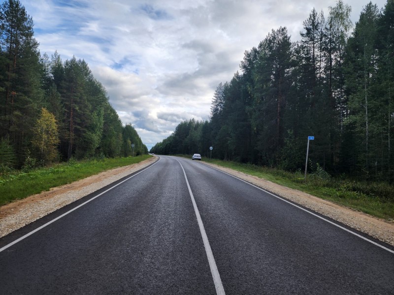 Транспортная доступность Коми: ремонт автодороги Сыктывкар - Кудымкар продолжится в 2026 году