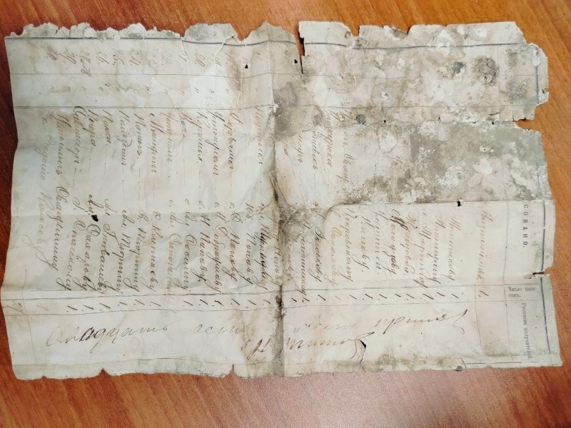 В Доме Жеребцова в Сыктывкаре обнаружили исторические находки во время реставрационных работ