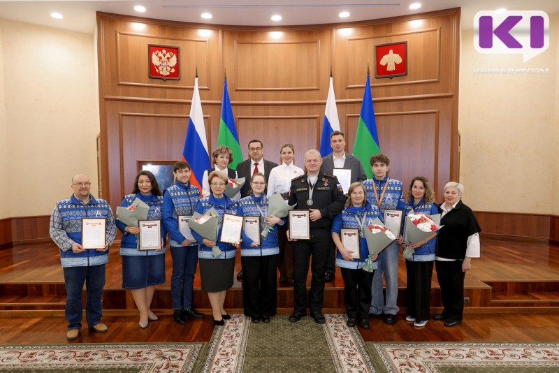 Победители команды "Абилимпикс" из Коми получили награды от правительства региона