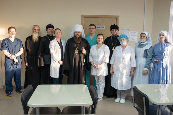 Митрополит Сыктывкарский и Коми-Зырянский Филипп посетил хоспис в Сыктывкаре 