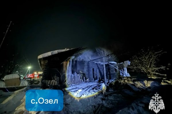 На пожаре в Сыктывдинском районе погиб человек 