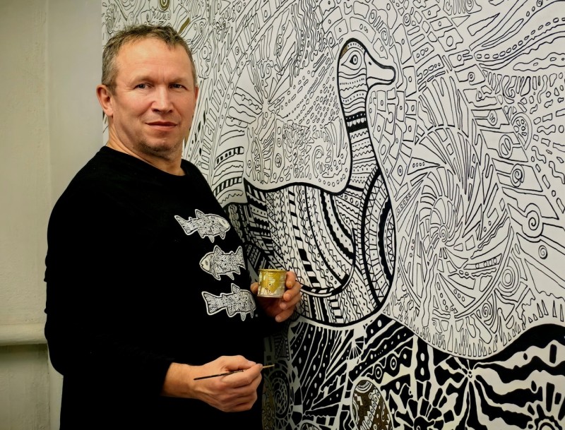 Прощание с художником-этнофутуристом Юрием Лисовским пройдет в Свято-Стефановском соборе 