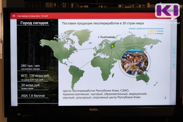 Драйверами экономики Коми останутся лесопромышленный комплекс и производство нефтепродуктов