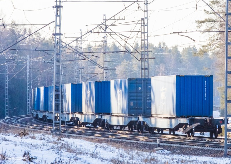 Число отправленных контейнерных поездов на Северной железной дороге выросло почти на 13% в 2025 году

