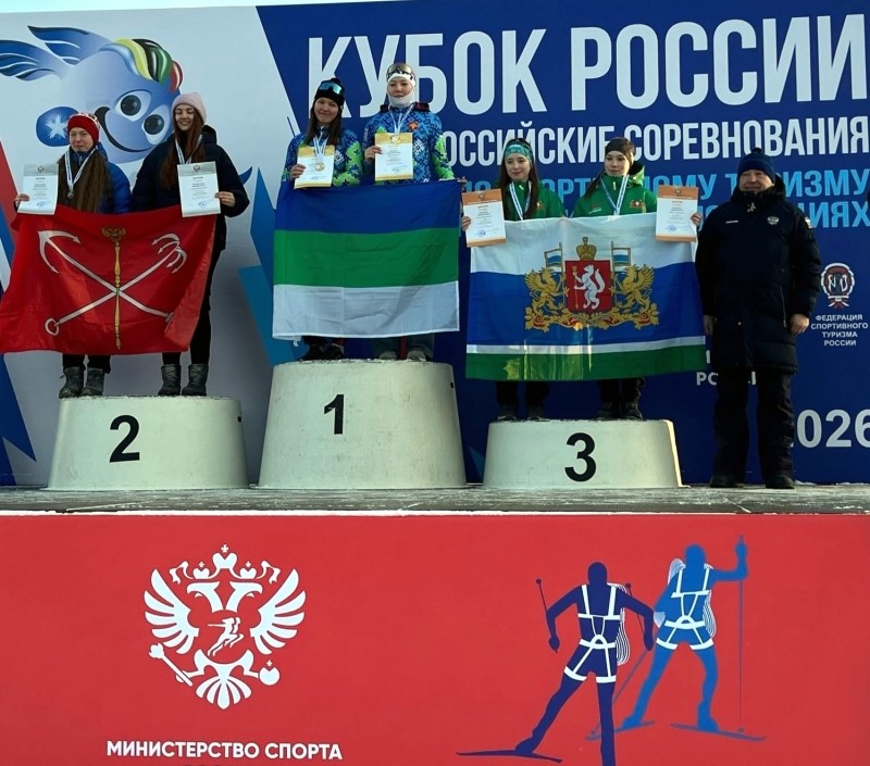 Кубок России по спортивному туризму на лыжных дистанциях увезли спортсменки из Коми 