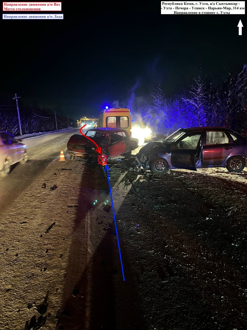 Четверо пострадавших: стали известны подробности аварии под Ухтой