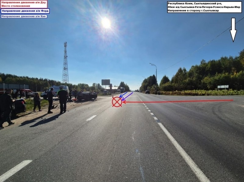 Виновница смертельного ДТП в Сыктывдинском районе предстанет перед судом