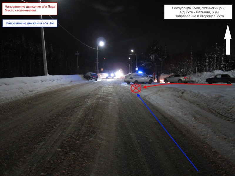 Четыре человека пострадали на дорогах Коми за сутки