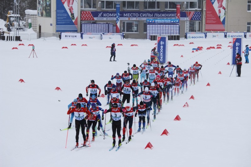 Лыжники Коми стали серебряными призерами эстафеты первенства России по лыжным гонкам