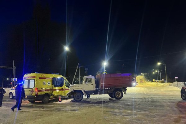 В Сысольском районе ГАЗ не пропустил скорую с маячками 