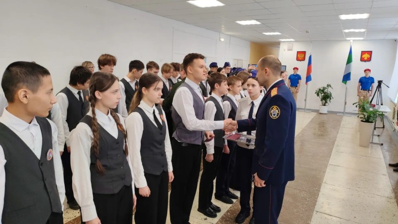 Сотрудники следственного управления в Коми приняли участие в торжественных мероприятиях, приуроченных ко Дню кадета