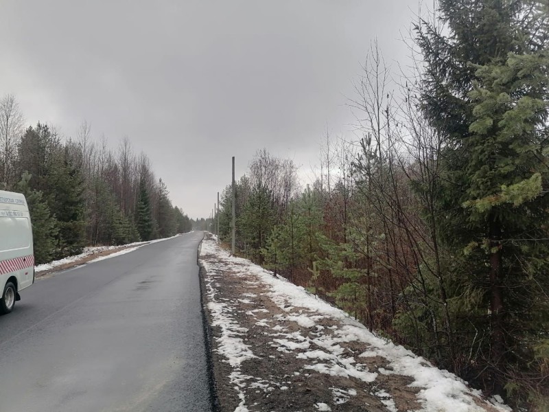 В Коми в этом году завершится ремонт автодороги "Подъезд к с. Ёртом"