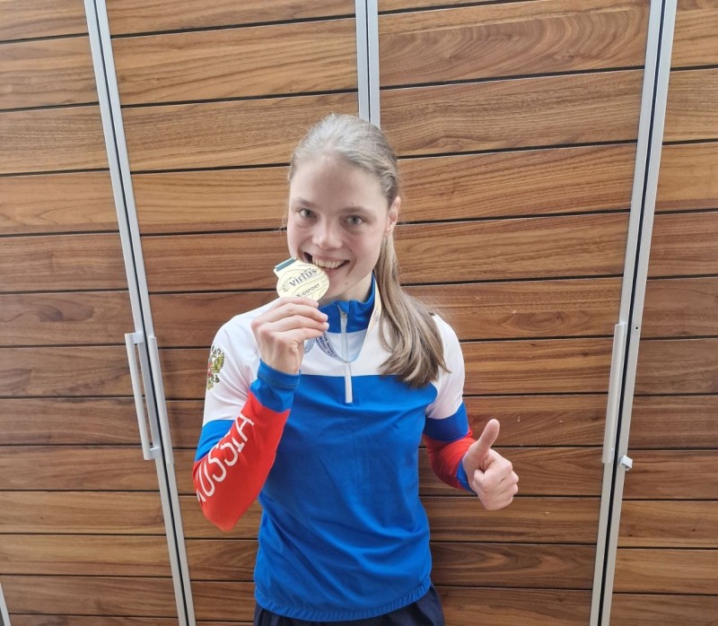 Ирина Губер - чемпионка мира по лыжным гонкам