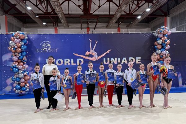 Гимнастки Коми стали абсолютными победителями финала международной Юниады