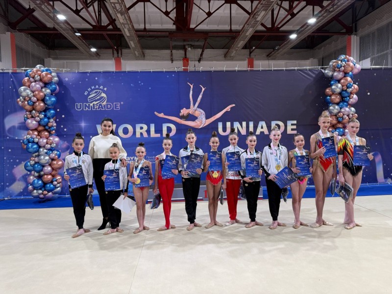 Гимнастки Коми стали абсолютными победителями финала международной Юниады