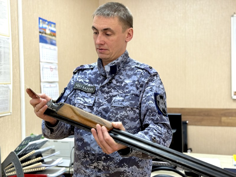 Росгвардия Коми выявила 8 нарушений оборота оружия за неделю

