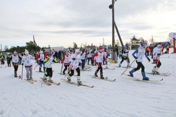 ЛУКОЙЛ поддержал проведение соревнований по национальному виду спорта – гонках на охотничьих лыжах - кундах


