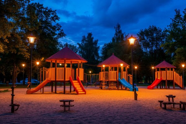 К новой детской площадке в жешартской Лесобазе установят дополнительное освещение