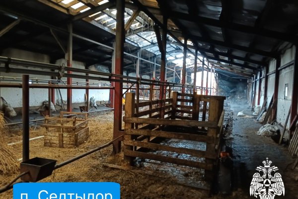 В койгородском поселке Седтыдор добровольцы помогли потушить загоревшуюся ферму