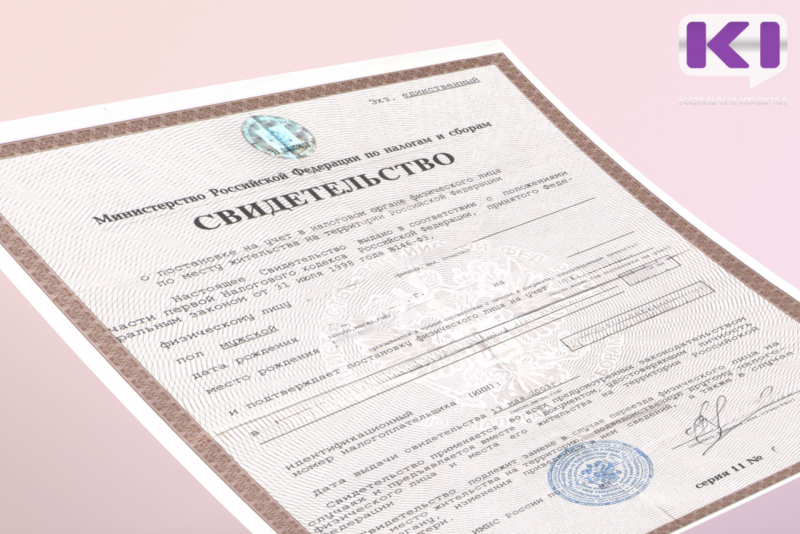 Бумажные свидетельства ИНН налоговые органы больше не выдают, напоминает УФНС по Коми