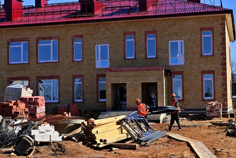 Год села: в Усть-Куломе строится новый корпус детского сада