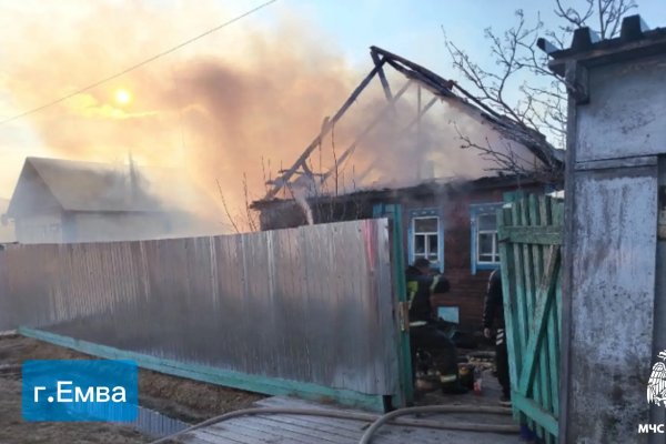 За сутки пожарные в Емве спасли мужчину и тушили загоревшуюся траву в Выльтыдоре