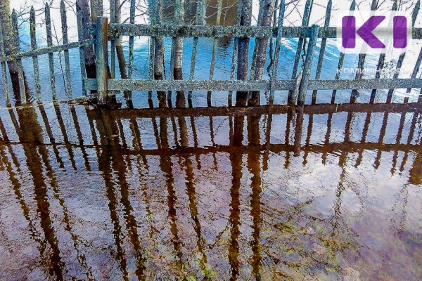 На реках Вычегда и Вымь с 27 апреля по 3 мая ожидается формирование максимальных уровней воды