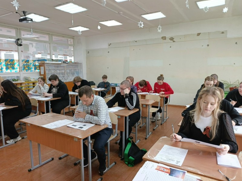 В Удорском районе "Диктант Победы" объединил 269 участников