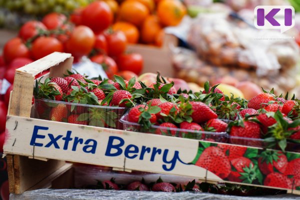 В Коми ввезено 4,4 т свежей клубники из Киргизии

