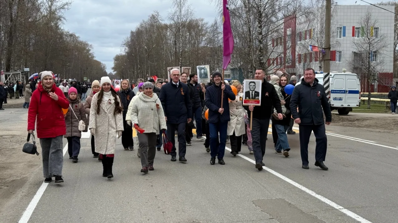 В Княжпогостском округе прошли забег и концерт в честь 81-й годовщины Победы