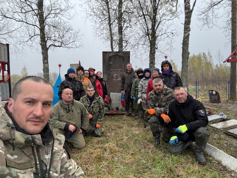 Восемь отрядов из Коми подняли останки 26 бойцов РККА на местах боев Великой Отечественной войны