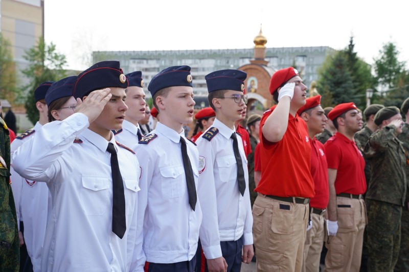 680 юных патриотов Коми объединил ХХI Республиканский Троицкий слёт "Служу Отечеству"